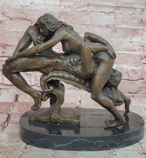 Sculpture En Bronze Solide