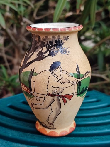 Ancien petit vase céramique - petit,