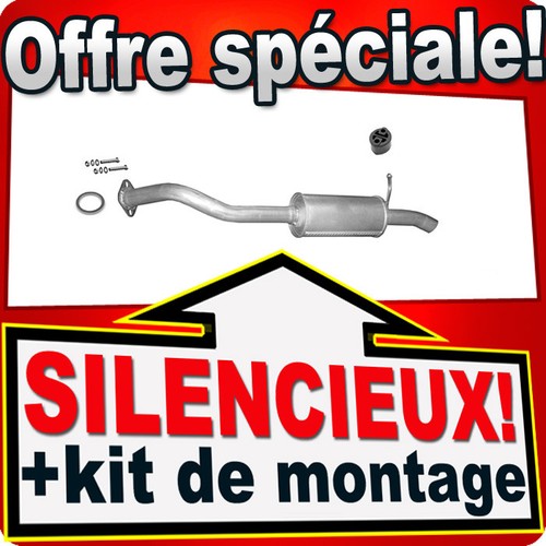 Silencieux arriere pour toyota - silencieux,