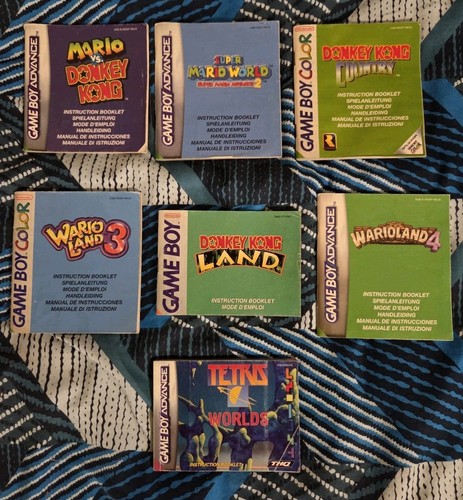 Lot notices game - boy, gba