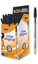 Stylo Bic Lot De 50 Noir