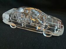 Véhicule Alfa Roméo 155 en verre signé Daum France 