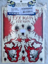 XXX MAIN Racing autocollant voiture RC 1/10  (Tamiya/Kyosho/Traxxas)