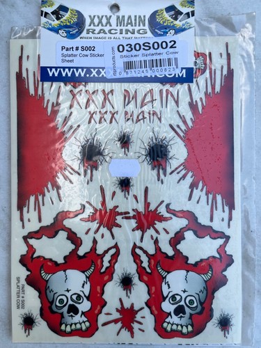 Xxx main racing autocollant - xxx,