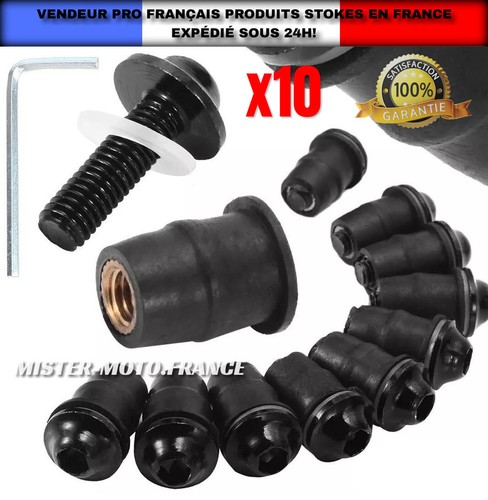 X10 vis kit fixation - kit, bulle