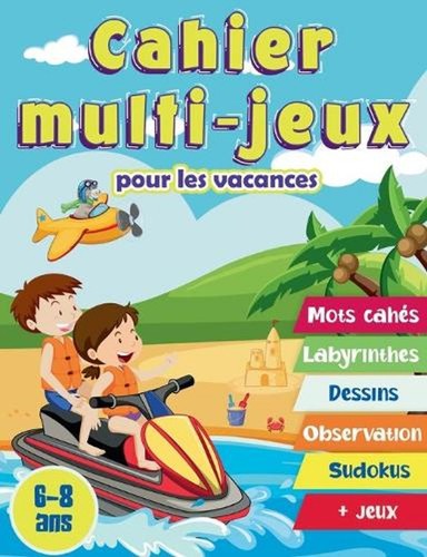 Cahier multi jeux - multi-jeux, les