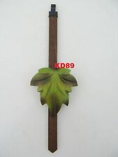 Balancier pour horloge pendule coucou feuille de vigne Petit Modèle Vert