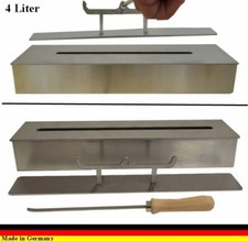 4 litre de brûleur éthanol Inox, pour l éthanol et gel des cheminées Caminetti
