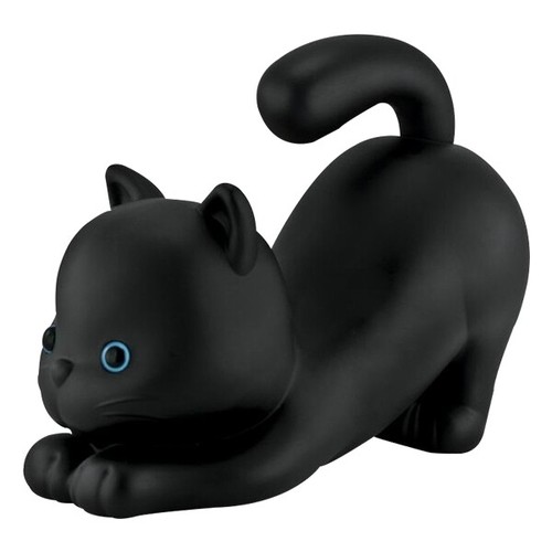 Tirelire chaton noir fente - noir,