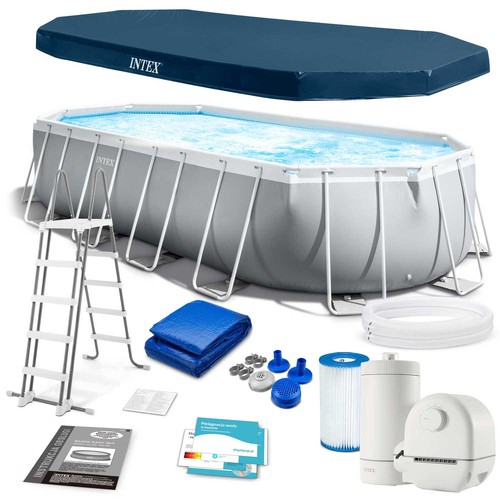 Piscine jardin frame - de,