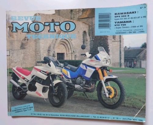 Revue technique moto - revue, no