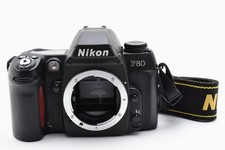 ALL Works!! [Near Mint ] Nikon F80 D SLR Black 35mm Body Film Camera From JAPAN