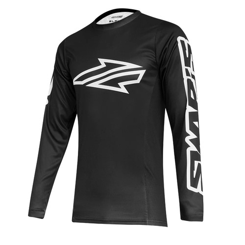 Maillot cross alpha noir - maillot,