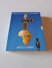 Live 8 One Day One Concert One World 4DVD EU 2005 Pink Floyd Madonna Bon Jovi U2