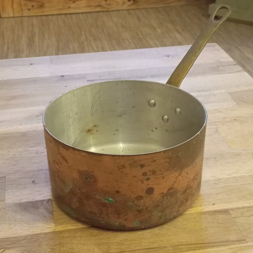 Casserole cuivre intérieur