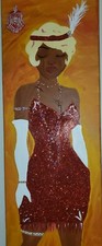 Delta sigma theta Painting