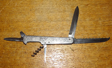 Rare Antique Knife Knife Knife by KINDAL ESKILSTUNA Vine and Fruit Decor