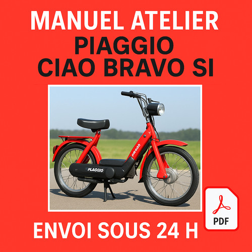 Manuel atelier piaggio ciao - manuel,