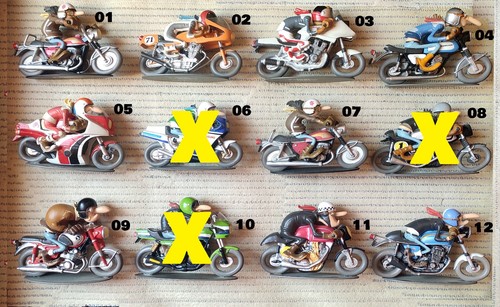 Figurines moto joe bar - joe, team