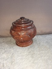 Tabatière - Pot en bois