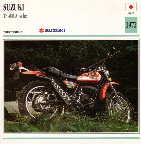 Fiche moto suzuki - suzuki, ts