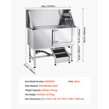 Uimoso Baignoire Pour Chien En