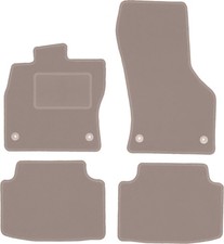 Tapis de sol en velours Beige