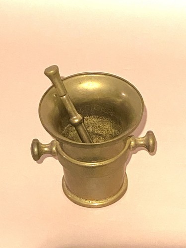 Ancien mortier pilon bronze - ancien,