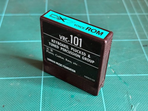 Yamaha dx7 voice - dx7, vrc-101