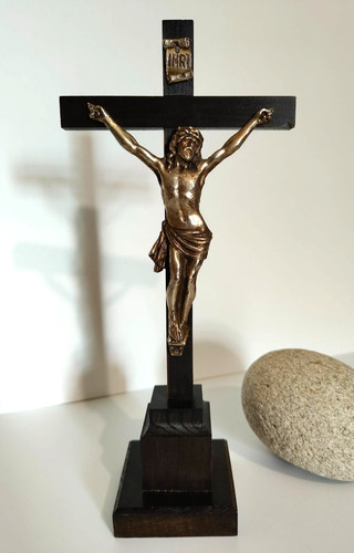 Ancien crucifix table - de,
