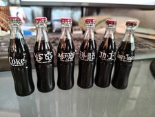 Lot 6 bouteilles Coca-Cola