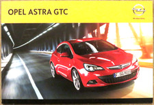Opel Astra GTC brochure brochure from 6/2012, 52 pages