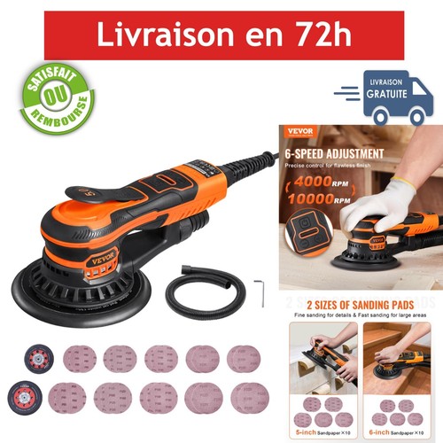 Vevor ponceuse orbitale 350w - ponceuse,