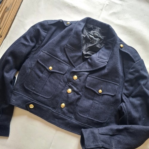 Vintage navy wool - vintage,