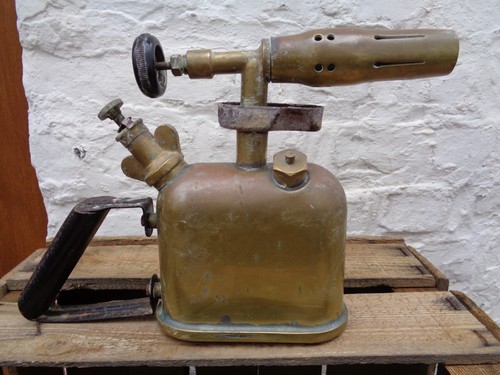 Ancienne lampe souder - ancienne,