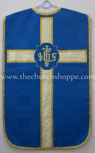 Chasuble fiddleback bleue - fiddleback,