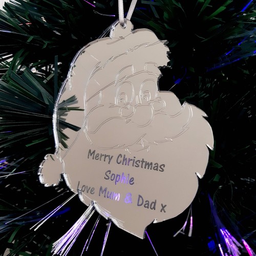 Santa bespoke gravé - bespoke, sapin