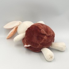 Doudou lapin plume blanc