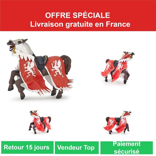 Figurine cheval roi - roi, au