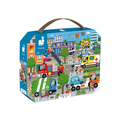 Puzzle enfant city pièces - puzzle,