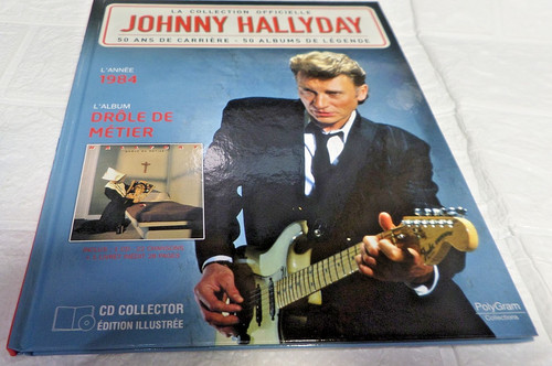 Livre johnny hallyday la - cd, +
