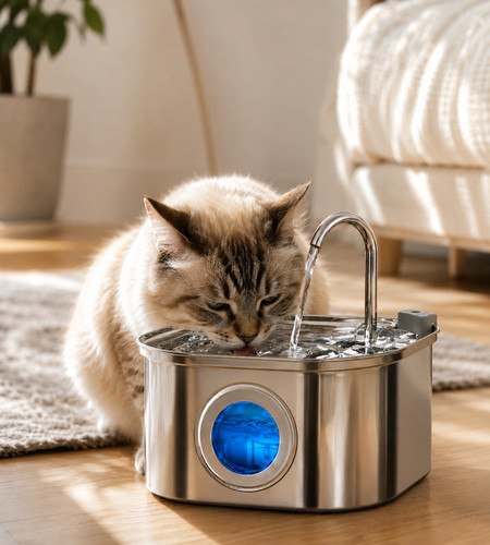 Fontaine eau pour chat - eau, 3,2