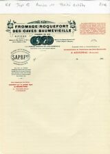 Dept 12 - Baumevieille cellars in Aguessac - Petite Heade Cheese Roquefort 1910