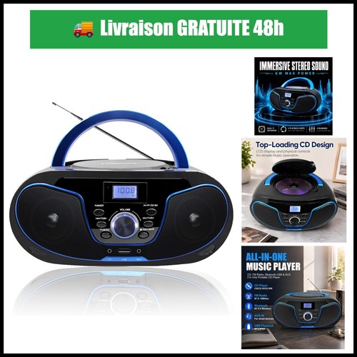 Boombox lecteur bluetooth - boombox,