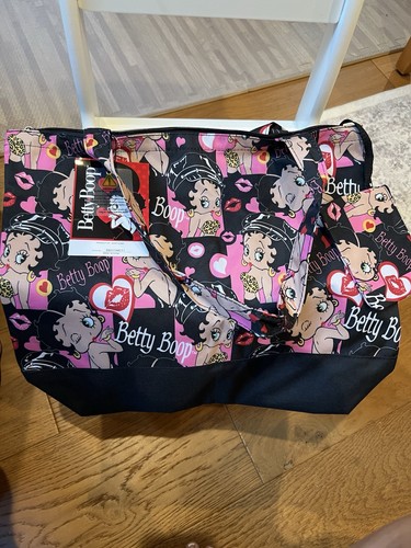 Betty boop tote bag set - betty,