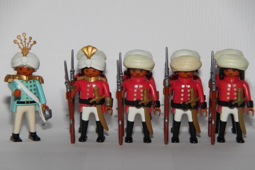 Playmobil soldats indo - soldats,