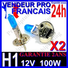  X2 AMPOULES XENON H1 100W