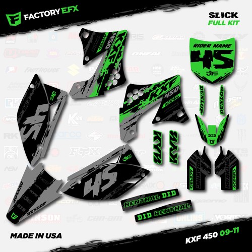 Gray green slick racing - gray,