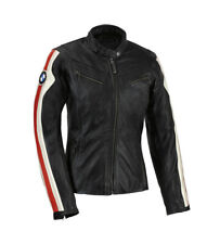 BMW Veste en Cuir de Moto Courses Femmes MOTOGP Vestes de Motard en Cuir 46-60