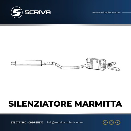 Marmitta silencieux arrière - marmitta,